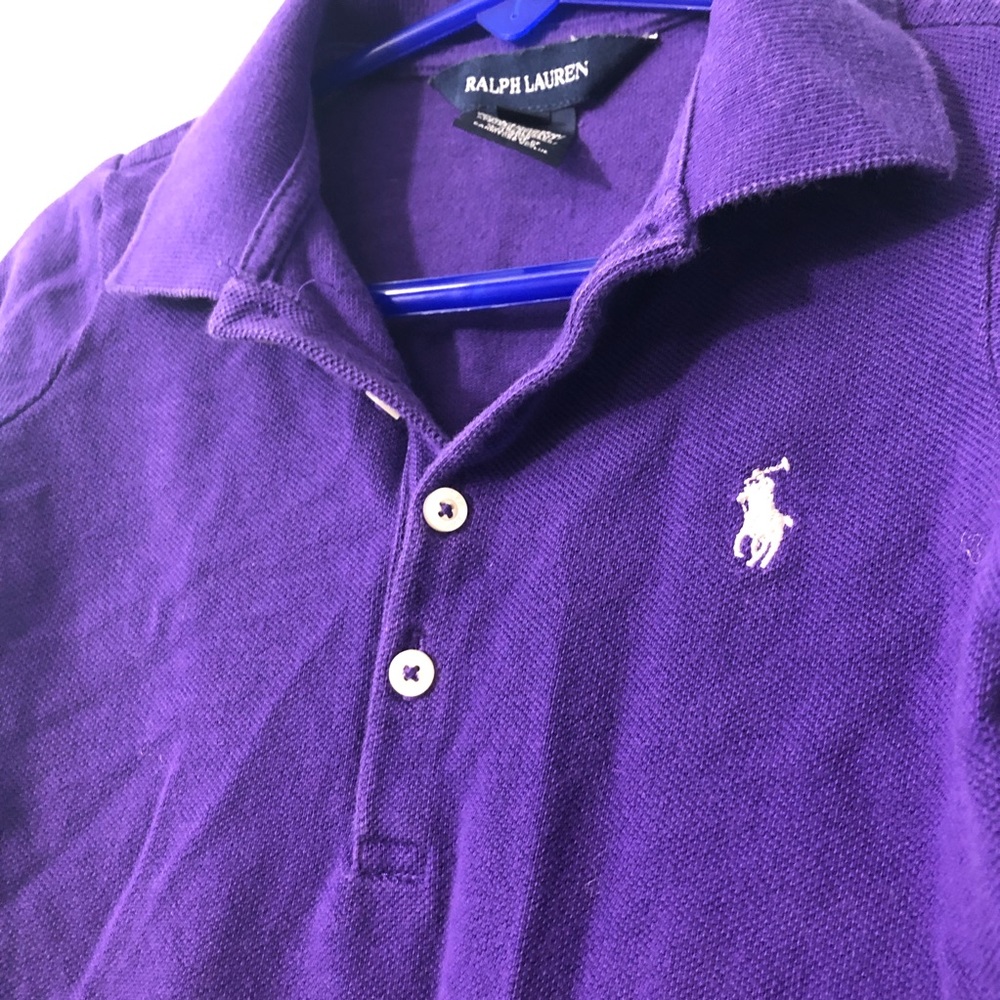Ralph Lauren kids dress size 5 purple
